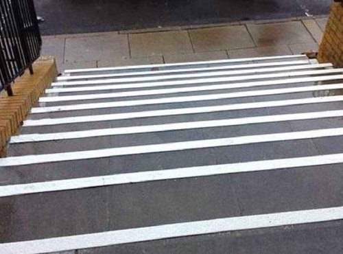 ifloortape DuraMark White Reflective Pavement Tape – 2" x 150' Roll, Adheres to Asphalt & Concrete