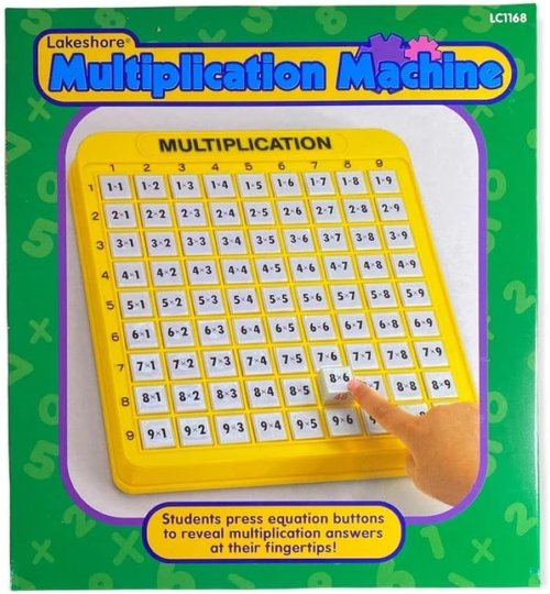 Lakeshore Multiplication Machine - Engaging Learning Tool for Kids | Fun Math Practice