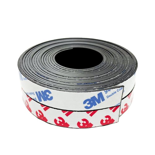 2 Rolls Magnetic Tapes, Flexible Magnet Strips with 3M Adhesive Backing, 10 Feet x 0.5"W Each Roll for DIY, Crafting, and Organizational Projects.