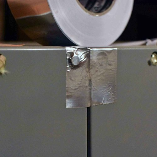 TapePlus Aluminum Foil Tape - Heat Resistant Tape & High Temperature Seal - Thermal Duct Insulation & HVAC Seal - Waterproof Metal Adhesive for Ductwork - Pack of 6, 2 in x 210 ft, Silver