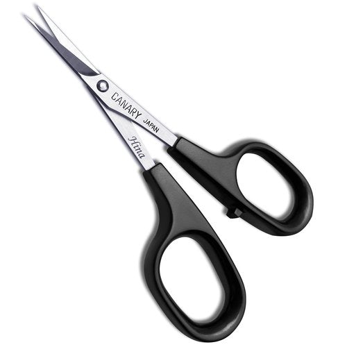 CANARY Professional Paper Scissors 4" [Extra Pointed Tips], Mini Precision Scissors for Cutting Art, Kirie Paper Cut Art, Made in Japan