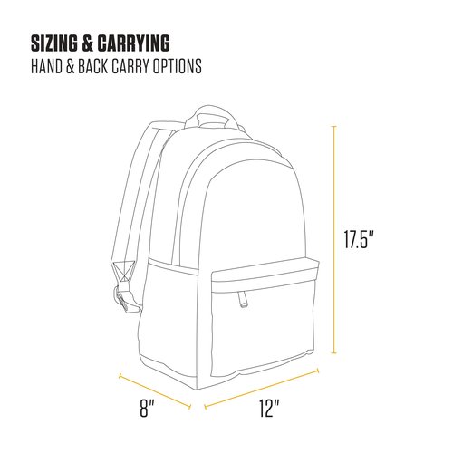 Carhartt 21L Classic Laptop Backpack, Water-Resistant Pack W/ 15" Laptop Sleeve and Organizational Compartments, PFAS Free, Blind Duck Camo