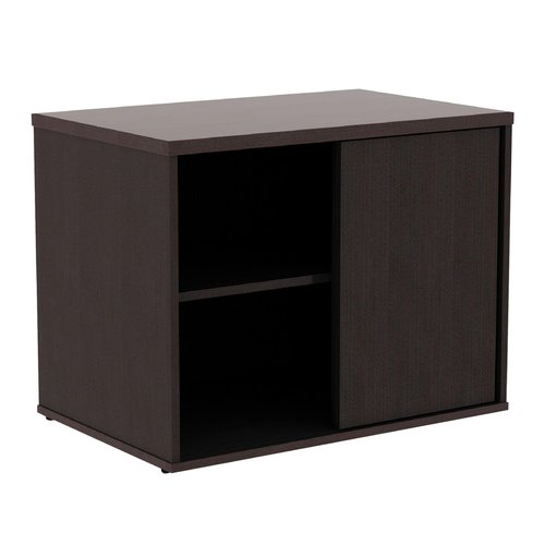 Alera ALE Open Office Low Storage Cab Cred, 29 1/2w x 19 1/8d x 22 7/8h, Espresso