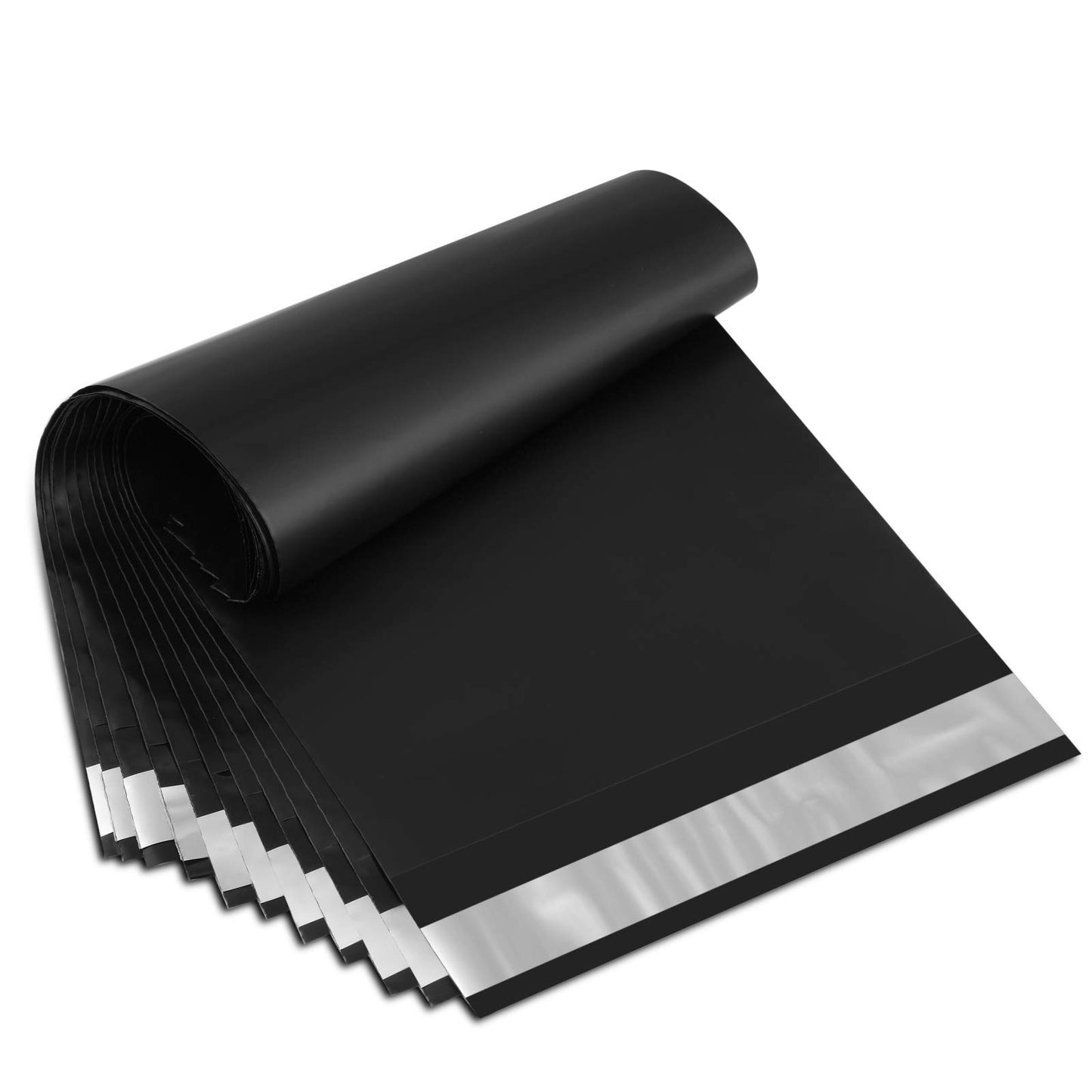 UCGOU Poly Mailers 6x9 Inch Black 200 Pack Mini #1 Shipping Bags Strong Mailing Envelopes Thick Self Seal Adhesive Waterproof and Tear Proof Boutique Postal Small Business for Jewelry and More
