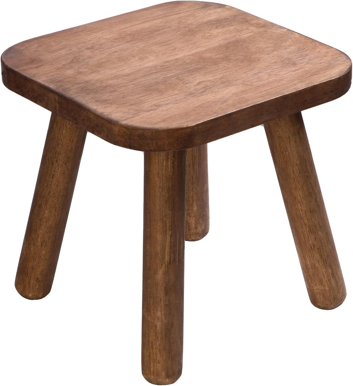Skiennix Wooden Step Stool - Versatile Adult & Toddler Stool with Detachable Legs | Classic 9.3 Inch