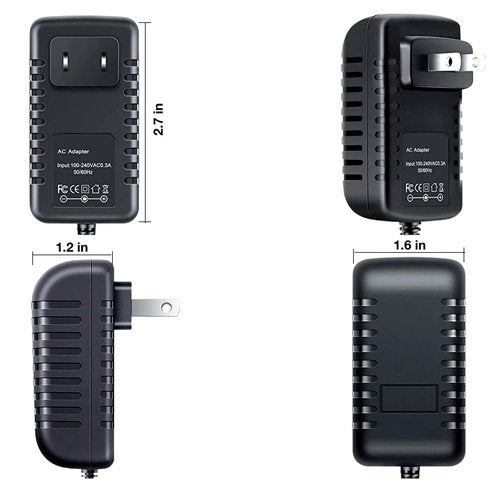 AC/DC Adapter Compatible with EPSON Perfection V10SE V30SE V370 A391GB V30 V33 V37 V220 Flatbed Color Photo Image Document Scanner 13.5V 1.5A - 2APower Supply Cord Battery Charger Mains PSU