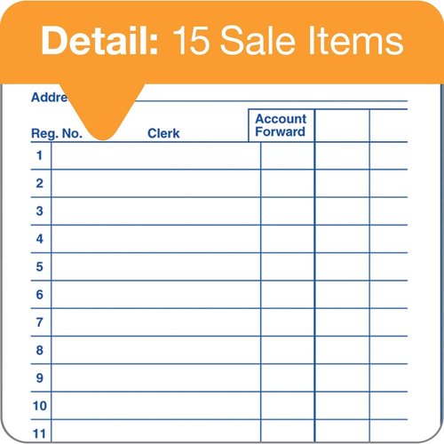 Adams General Purpose Sales Books, DC3530, Case of 18