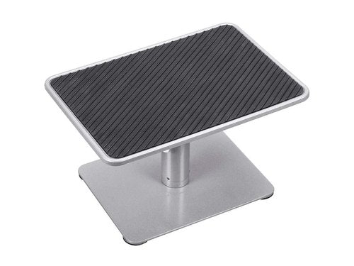 Monoprice Universal Monitor Riser Stand - Raises Monitors 4.6 to 6.5 Inches, Silver Finish - Workstream Collection