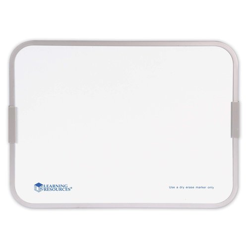 Learning Resources 9x12 Inch Dry Erase Boards, Classroom Whiteboard for Students, Double Sided, Set of 10, Ages 3+