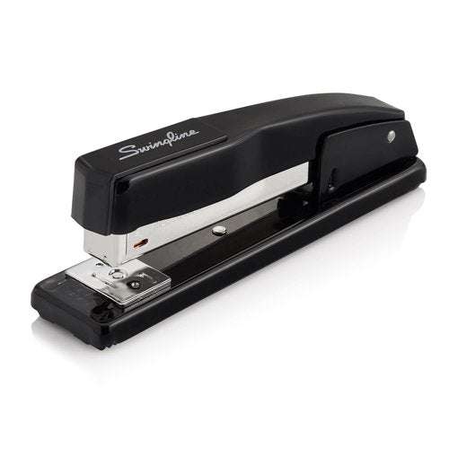 Swingline Stapler, Commercial Desktop Staplers, 20 Sheet Capacity, Black, 12 Pack (S7044401CS)