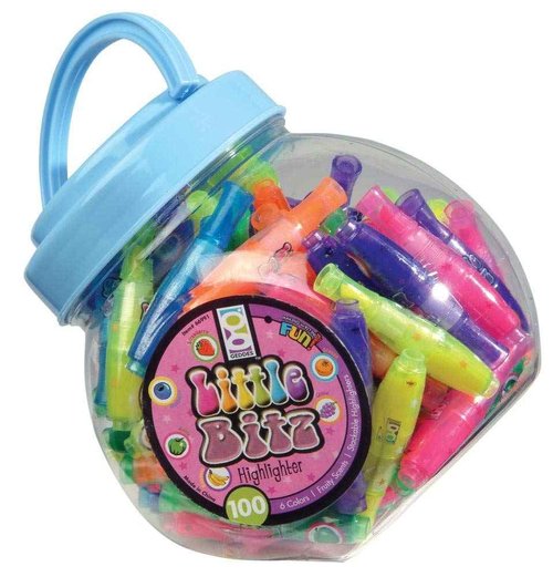 Raymond Geddes Little Bitz Stackable Scented Highlighters (Pack of 100)