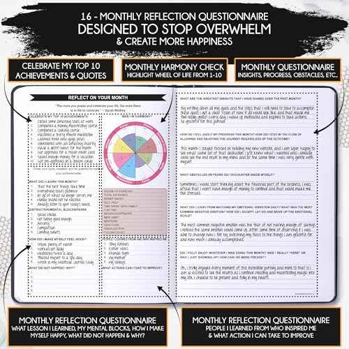2025-2026 Planner Weekly and Monthly | 16-Month Life Planner to Increase Focus & Productivity | Reduce Overwhelm & Achieve Your Biggest Goals | Include Gift Box & Stickers | Sep 2025-Dec 2026