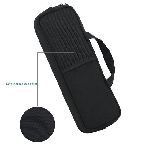 Neoprene Carrying Case for Canon imageFORMULA R10 & P-215II Scanners | Waterproof, Foldable Protector with Mesh Pocket, Handles, and Scratch-Resistant Design