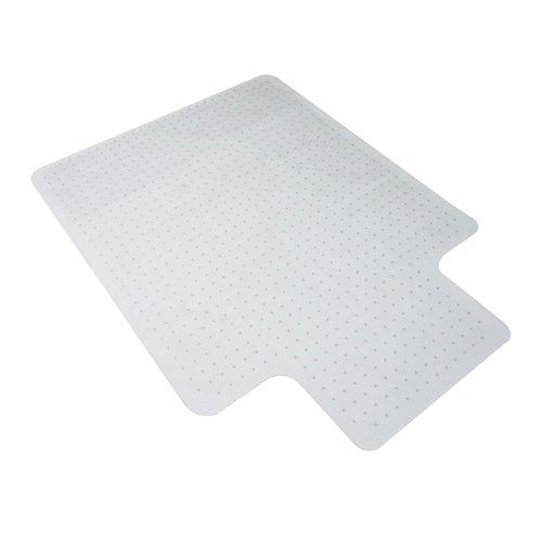 HON Office Chair Mat for Carpet, Computer Desk Chair Mat for Carpeted Floors, Easy Glide for Office or Home with Extended Lip (36” x 48”)