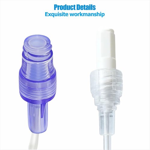 IV Extension Set - Luer Lock Veterinary Training Tubing | 10 Pcs Disposable Kit