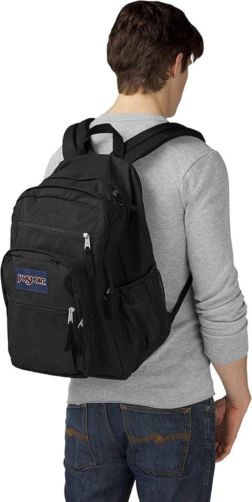 JanSport Big Student Backpack - 15-Inch Laptop School Bag | Durable Black Design