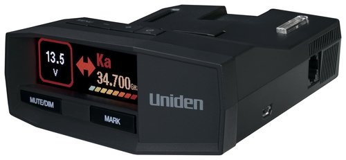 Uniden R8W (New Model) Extreme Long Range Laser/Radar Detector, 360° Awareness, Directional Arrows, Wi-Fi, Bluetooth, GPS, Real-Time Voice Alerts, Red Light & Speed Camera Alerts, R/TACH App