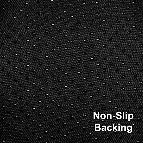 Sweet Home Collection Chair Cushion Crushed Memory Foam Pads Premium Slip Non Skid Microdot Rubber Back Tufted 16" x 16" x 3.25" Thick Seat Cover, 4 Count (Pack of 1), Chocolate Brown