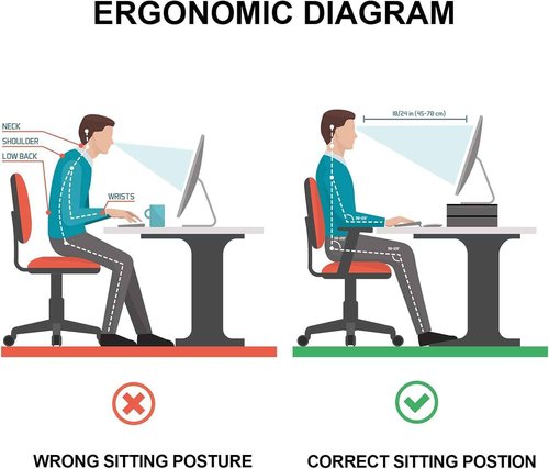 Egchi Acrylic Monitor Stand, 2 Tiers Computer Monitor Riser(20x8x5.5 Inch), Monitor Riser/Computer Stand for Home,Office,Business,PC Desk Stand for Keyboard Storage& Multi-Media Laptop Printer Screen