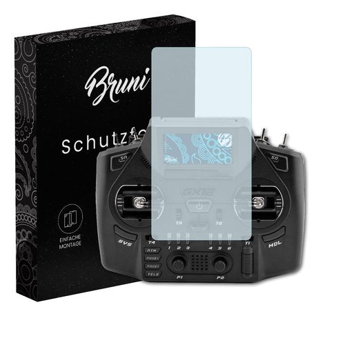 Bruni Screen Protector compatible with Radiomaster GX 12 Protector Film, crystal clear Protective Film (2X)