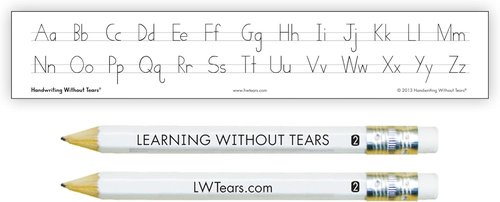 Handwriting Without Tears | 1st Grade Printing Bundle - Student Workbook, Teacher's Guide & Tiny Pencils