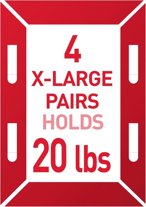 Command 20 lb XL Heavyweight Picture Hanging Strips - Damage-Free, No Tools Required, Black Adhesive (16 Strips)