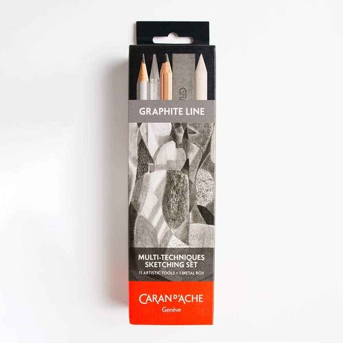 Caran d'Ache 0775-311 Graphite Line Multi-Tech Sketch Set