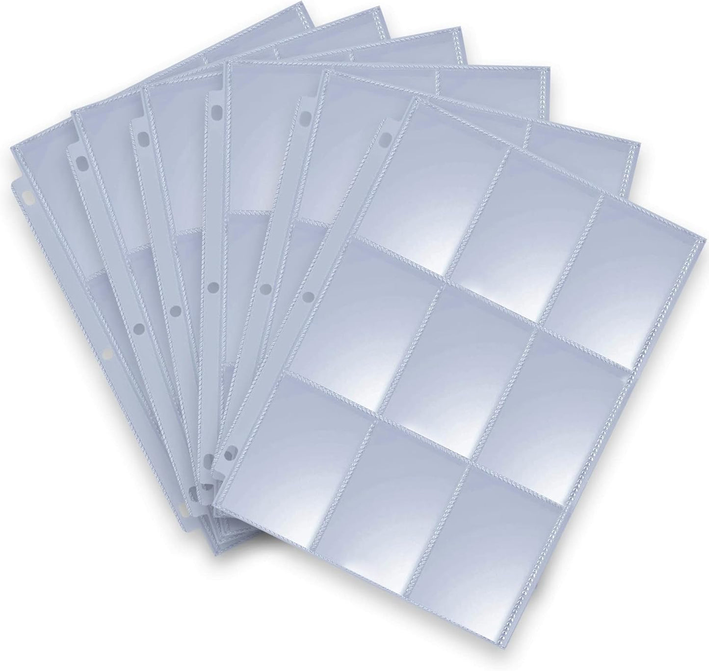 540 Pocket Baseball Card Sleeves - Durable 9-Pocket Protectors for Sports Cards | Fits 3 Ring Binders
