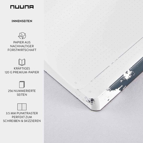 Nuuna 55003 Notepad 2.10 x 16.50 x 22.00 cm Multi-Coloured