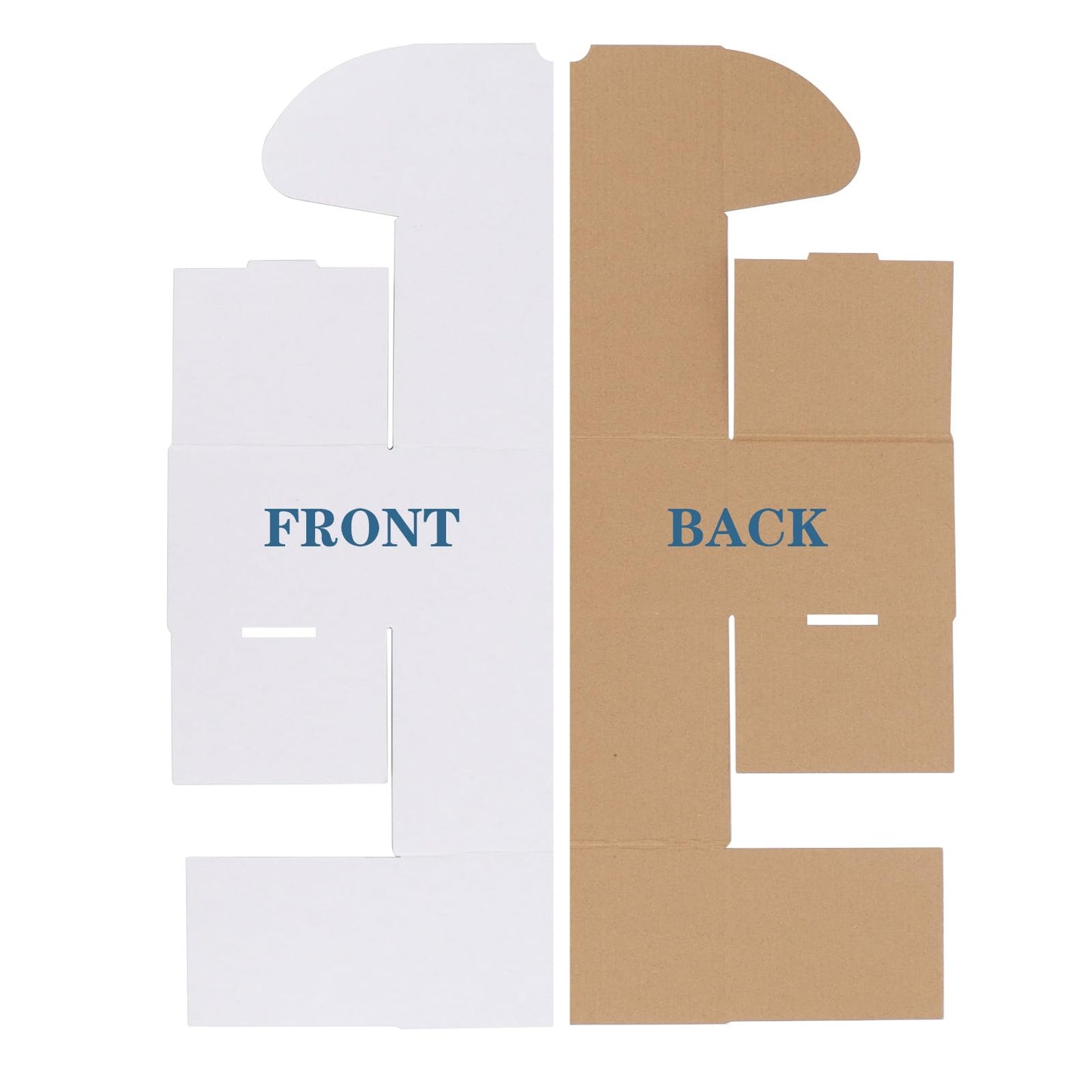 ZBEIVAN 12x10x6 White Shipping Boxes Set of 15, Corrugated Cardboard Mailer Boxes for Packaging Small Business Mailing Gifts