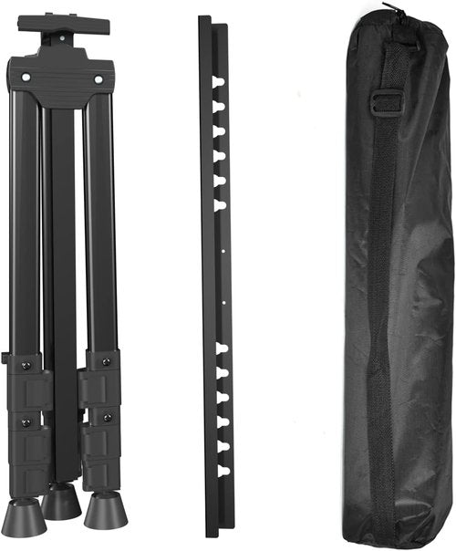 Aredy 66" Portable Art Easel - Metal Table Top Easel for Painting & Drawing (2 Pack)