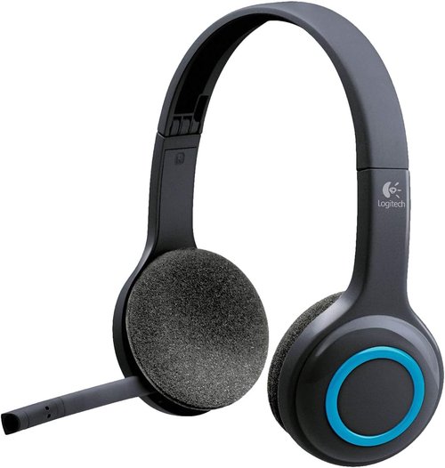 Logitech Wireless Headset H600 - Comfortable Over-The-Head Design for Clear Audio