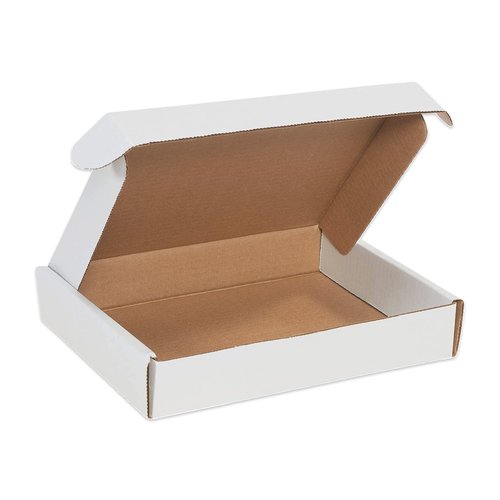 BOX USA Small Shipping Boxes 11.125"L x 8.75"W x 2"H, 50-Pack | Foldable Corrugated Cardboard Crush-Proof Box for Shipping, Packing, Moving and Storage