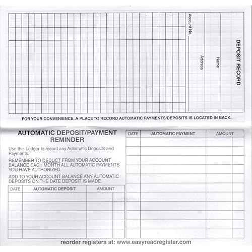 12 Check registers for Personal Checkbook - Checkbook Ledger Transaction Registers Log for Personal or Business Bank Checking Account, Saving Account