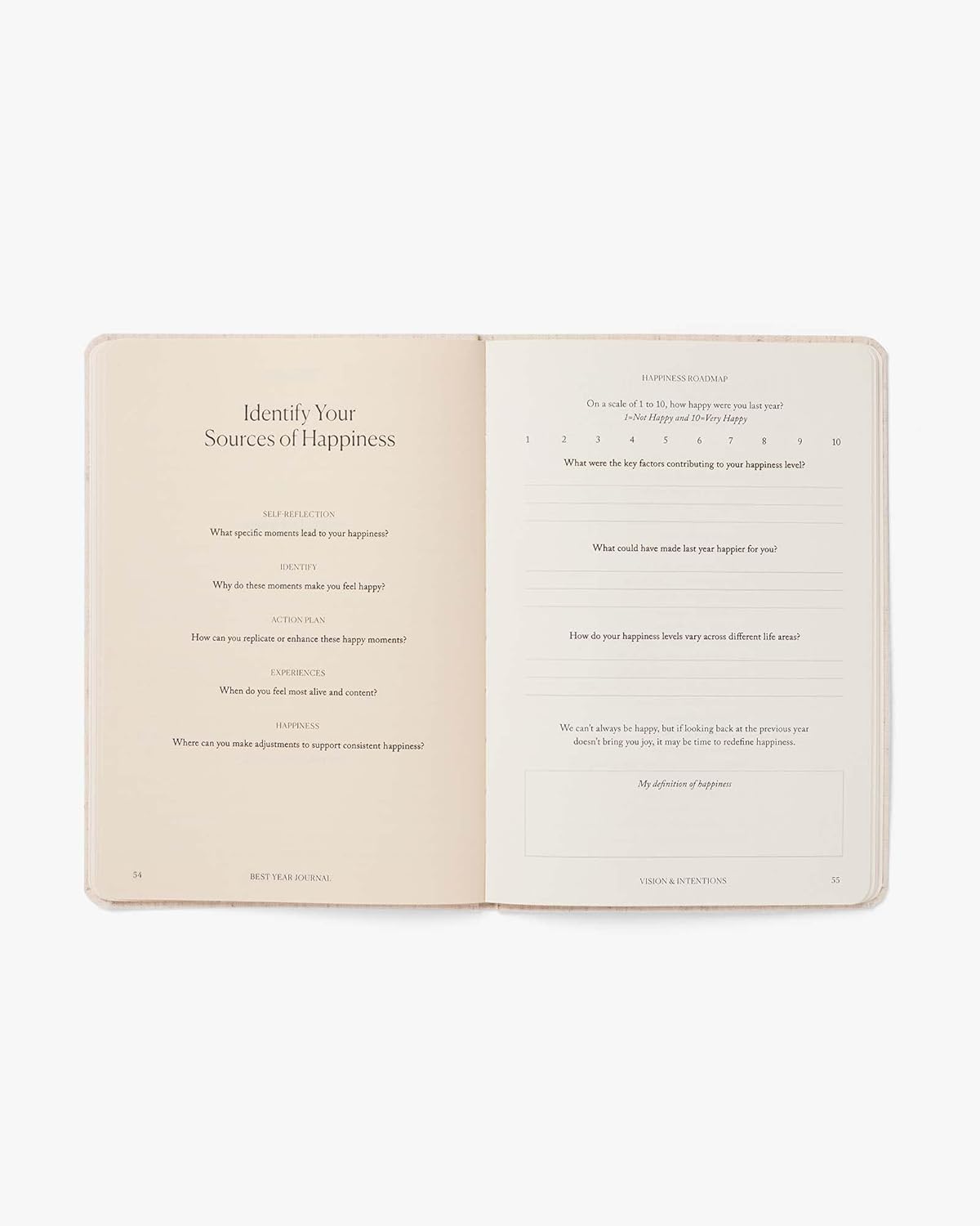 Best Year Journal - Essential One Year Self-Growth Planner | Green Color