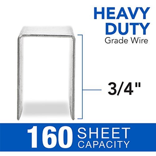 Swingline Staples, Heavy Duty for Desktop Staplers, 3/4" Length, 100/Strip, 1000/Box (35319)
