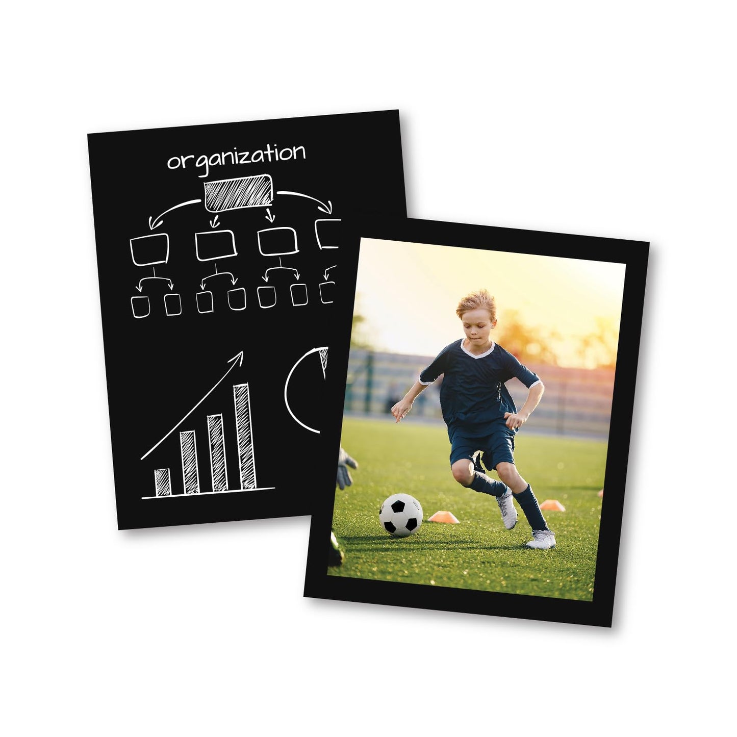 Royal Brites 22x28 Black Foam Board 4 Pack - Ideal Foam Board for Crafts - Lightweight Poster Sheets for School Projects, Presentations - Smooth Surface for Markers - Perfect for Home, Office Use