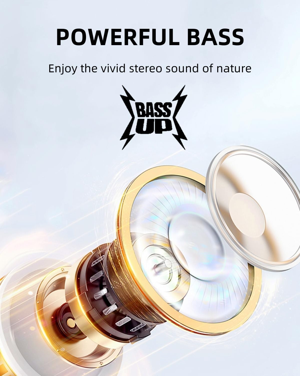 A8 PRO Wireless Earbuds - Bluetooth In-Ear Headphones with Deep Bass & IPX7 Waterproof | 36H Playtime