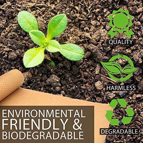 onesimcr Honeycomb Packing Paper Wrap 15"x131' - Eco-Friendly, Biodegradable, Recyclable Moving & Shipping Buffer with 20 Fragile Stickers - Original Wood Color