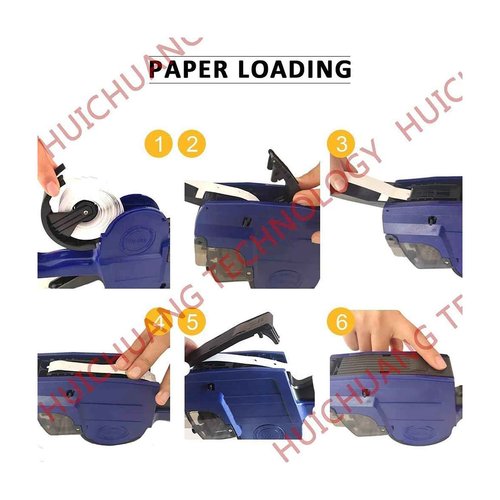 MX-6600 Price Labels, 1,6000 Blank Price Tag 2-line Pricing Gun Labels for Retail, Suitable for MX-6600, MX-6602, G6000, YH-689 and Many Other 2 Line Pricing Gun Labeling Machines (Not Include Gun