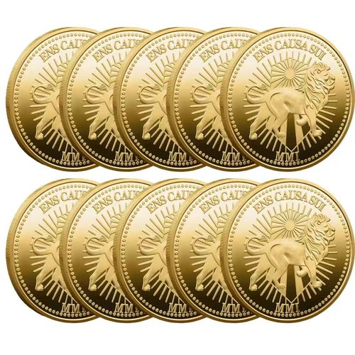 TYMLINYU John Wick Continental Coin Collectible Metal Souvenir Coin