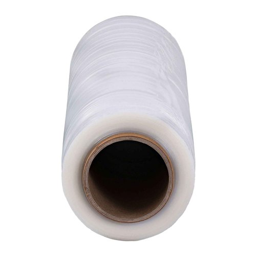 Universal High-Performance Handwrap Film, 18" x 1,500 ft, 12 mic (47-Gauge), Clear, 4/Carton
