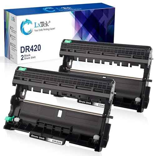 LxTek Compatible DR420 Drum Unit Replacement for Brother DR420 DR 420 TN450 TN 450 to use with HL-2270DW HL-2280DW HL-2240 HL-2240D MFC-7360N MFC-7460DN MFC-7860DW Printer£¨2 Black, High Yield£©