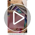 Cricut Value Permanent Vinyl Rainbow Sampler 50 Sheets 12x12 in