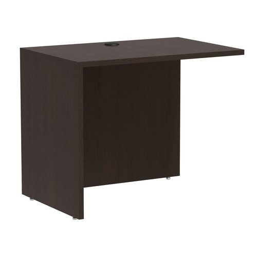 Alera ALERA Valencia Series Reversible Return/Bridge Shell, 35W X 23.63D X 29.5H, Espresso