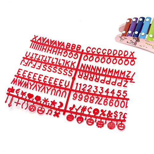 Arikit 1120-Piece Felt Letter Board Letter Set with Neon Colors for DIY Signs