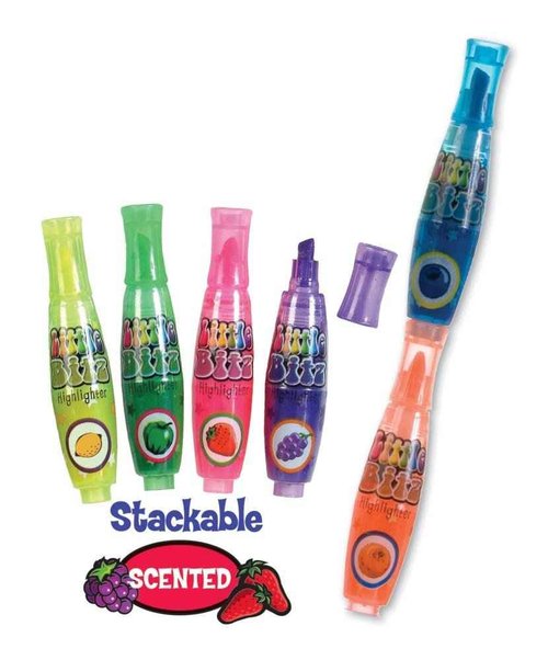 Raymond Geddes Little Bitz Stackable Scented Highlighters (Pack of 100)