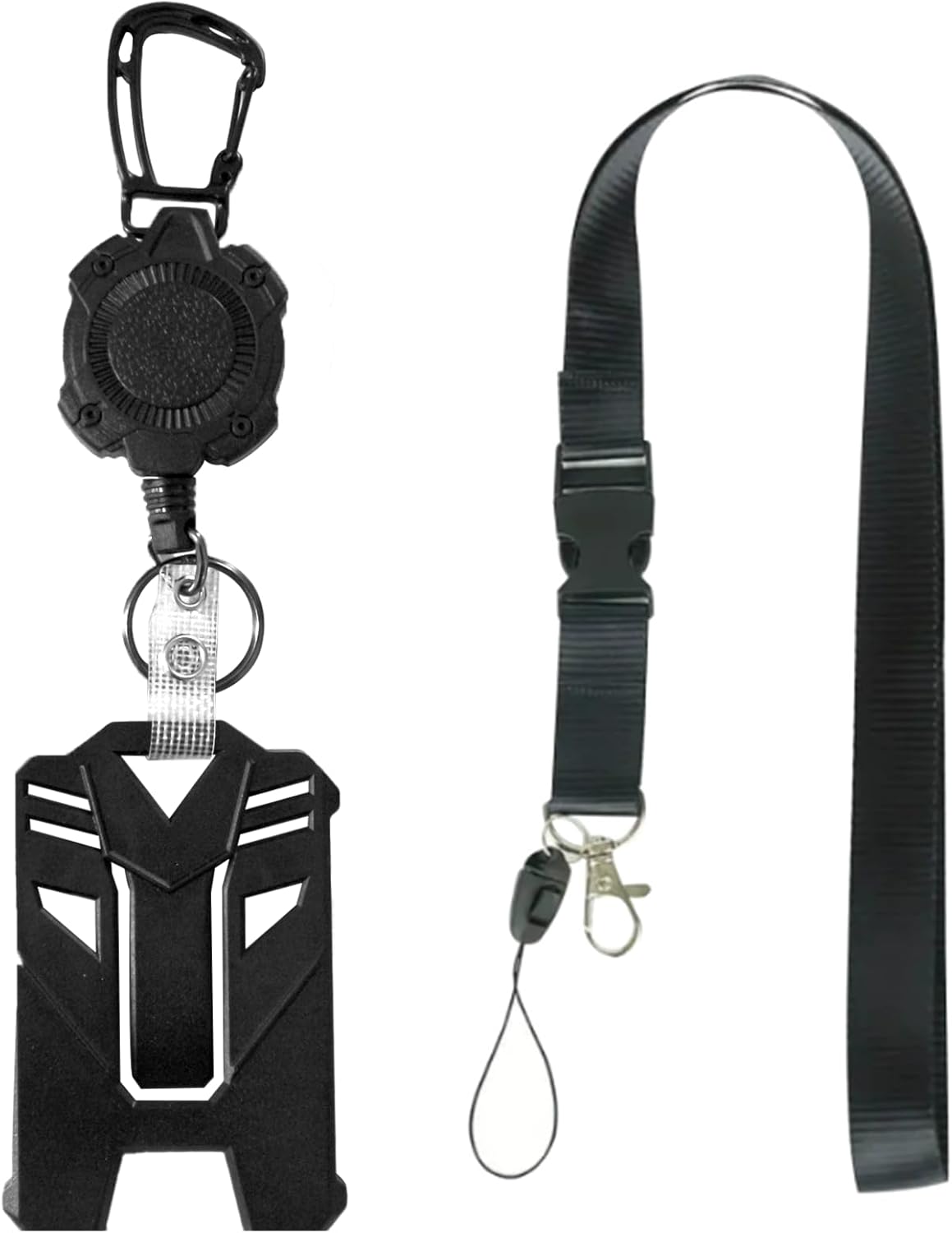 Skiennix Retractable Keychain - Heavy Duty Badge Reel with Clip for ID Cards | Durable Design