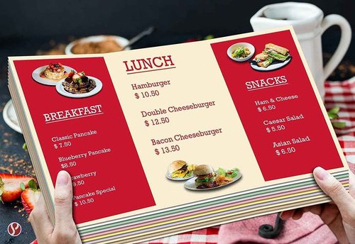 Cream Menu Legal Size 8.5 x 14 Inches 67 Vellum Bristol Lightweight Card Stock Paper Cover | 1 Ream of 250 Sheets Per Pack
