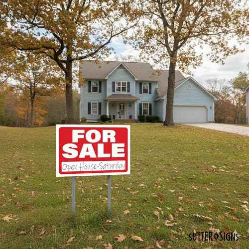 4pk For Sale Signs for Car, Vehicles, Boat, Trailer. Waterproof PVC Plastic, 12" x 9"